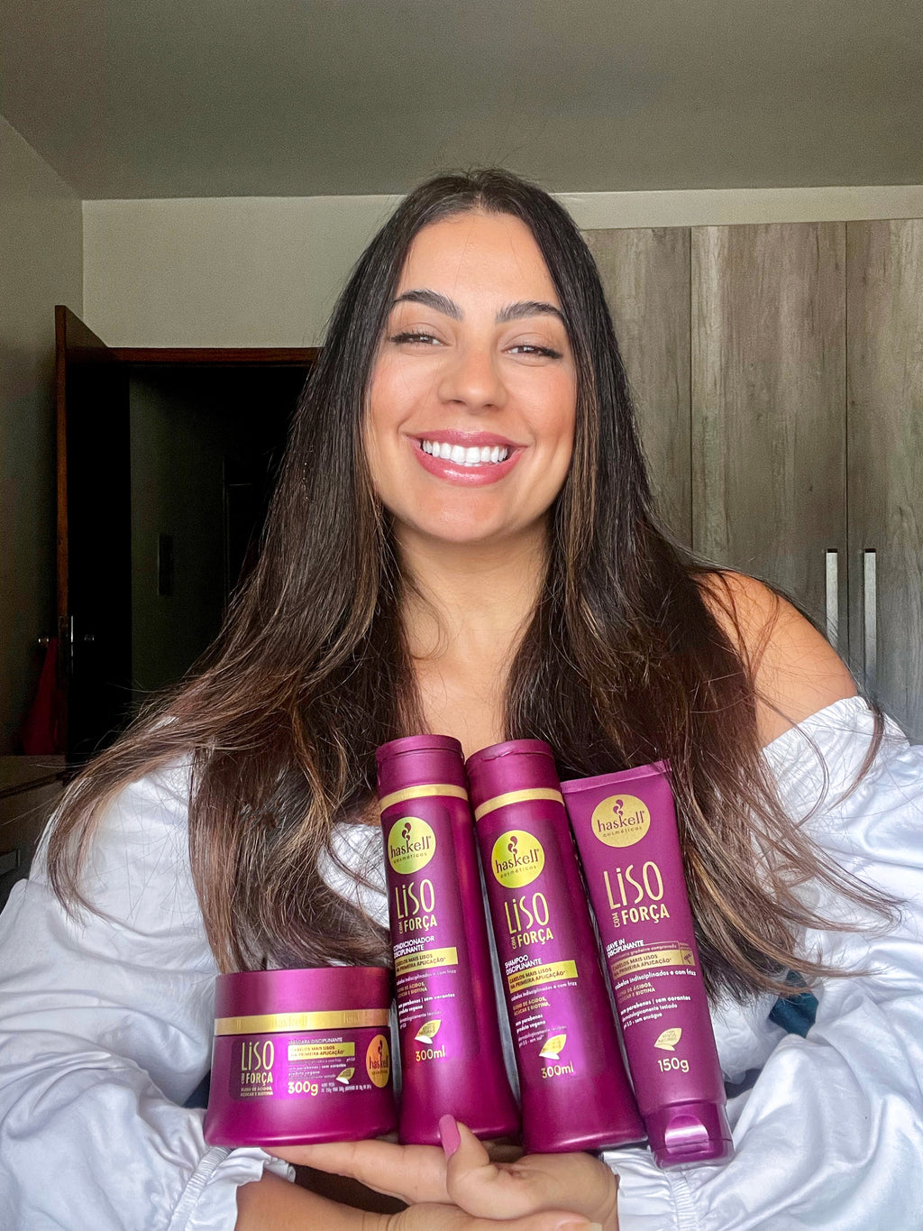 FINALIZADOR DISCIPLINANTE LISO COM FORCA 150GR HASKELL