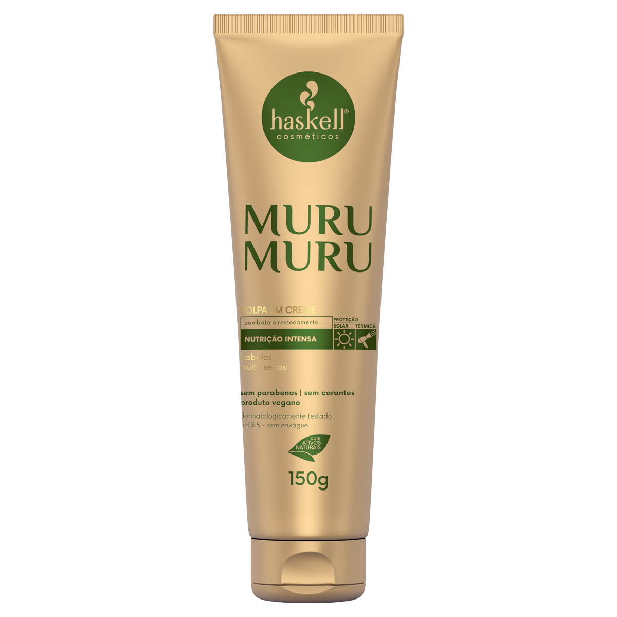 LEAVE IN TERMOPROTECTOR MURUMURU 150GR HASKELL
