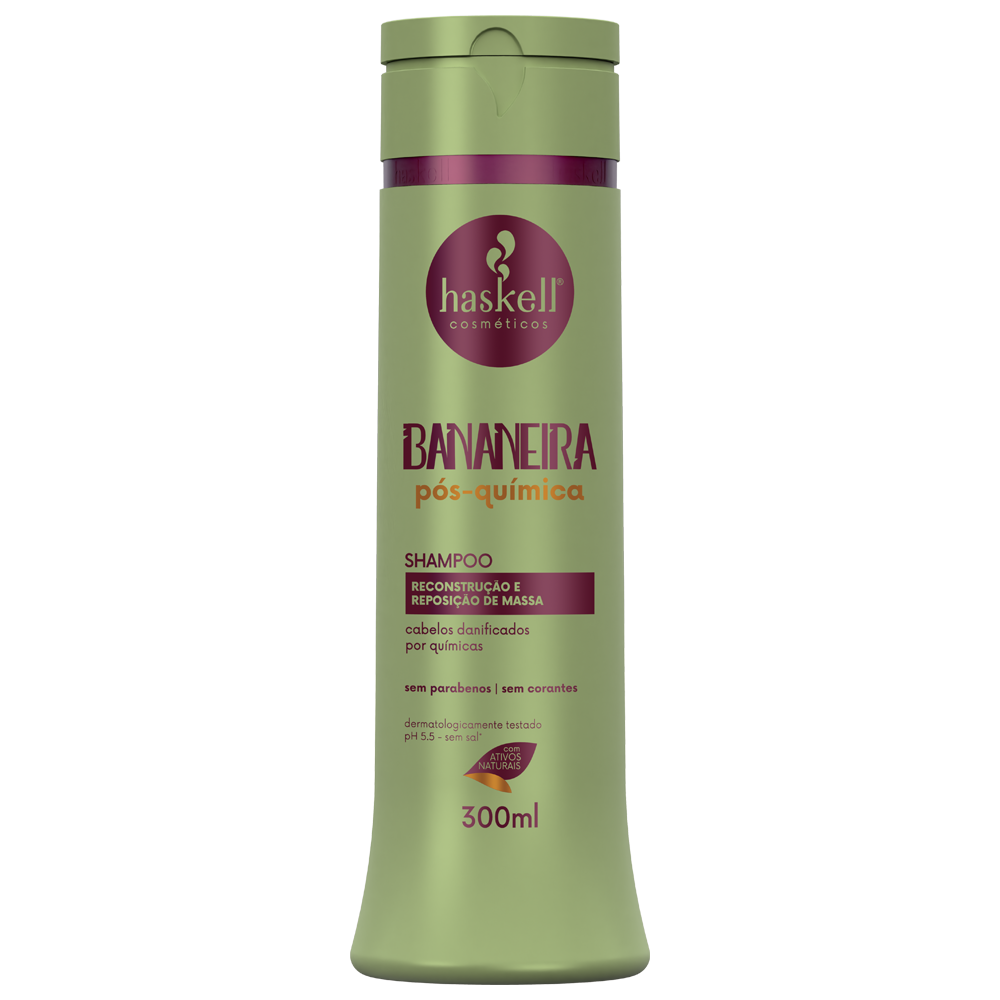 SHAMPOO BANANEIRA 300ML HASKELL