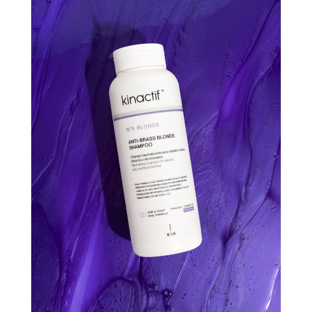 SHAMPOO ANTI-BRASS BLONDE Nº5 BLONDE 300ML KIN