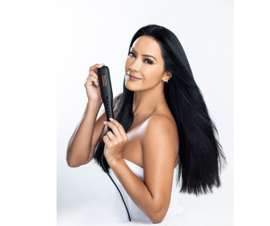 PLANCHA PARA CABELLO TITANIUM ARGAN 1,5" RUCHA